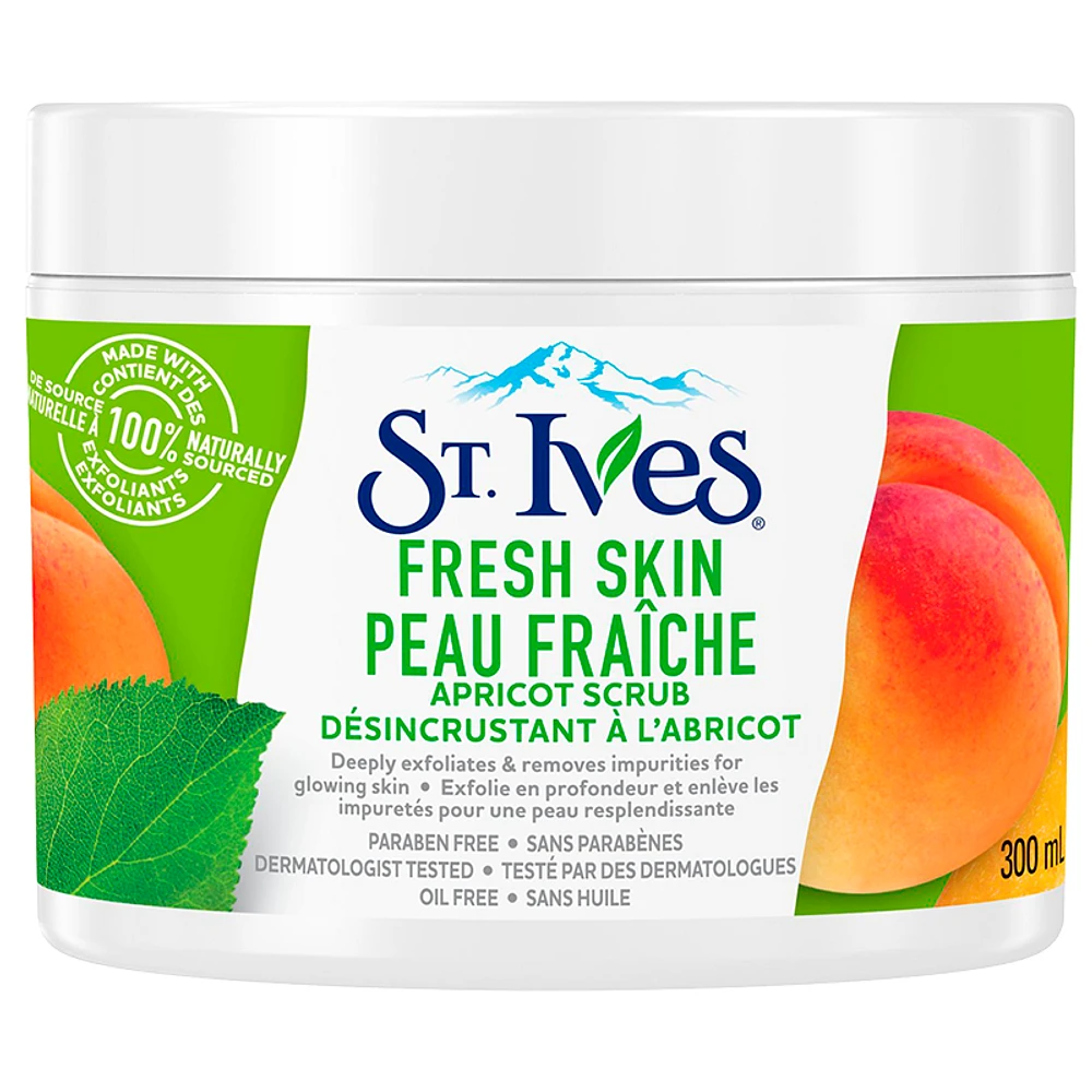 St. Ives Fresh Skin Exfoliating Apricot Facial Scrub - 300ml