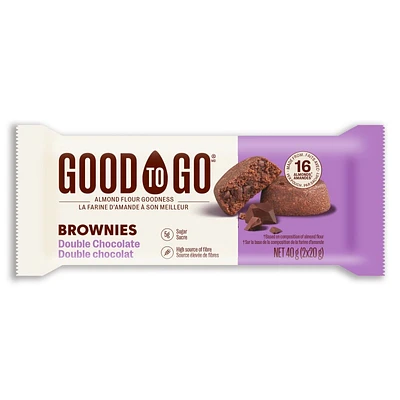 Good to Go Brownies - Double Chocolate - 2x20g