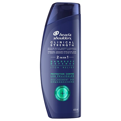 Head & Shoulders Clinical Strength Itch Relief 2 in 1 Shampoo + Conditioner - 400ml