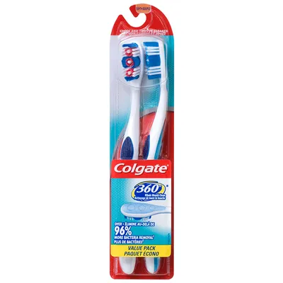 Colgate 360° Toothbrush - Twin Pack