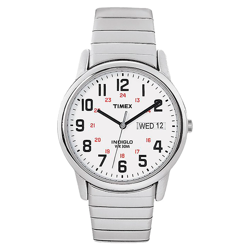 Timex Easy Reader Classic Wristwatch - Silver - T2N091GP