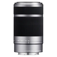 Sony NEX Lens 55-210mm f/4.5 - 6.3 - Silver