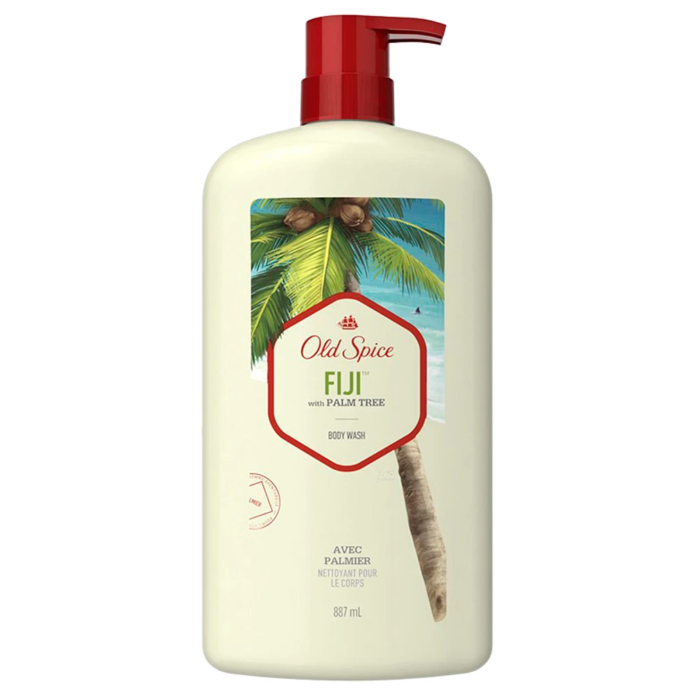 Old Spice Fiji with Palm Tree Body Wash - 887ml