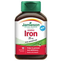 Jamieson Gentle Iron 28 mg - 90s