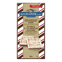 Ghirardelli Dark Chocolate Peppermint Bark Bar - 100g