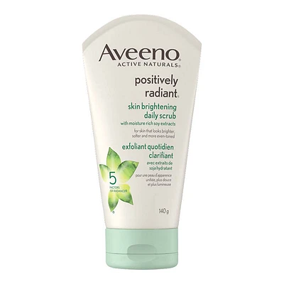 Aveeno Active Naturals Positively Radiant Skin Brightening Daily Scrub - 140g