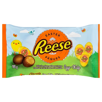 Hershey's Reese Mini Eggs - Milk Chocolate and Peanut Butter - 185g