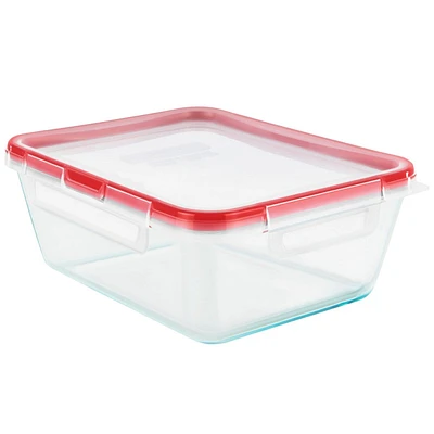 Pyrex Freshlock Glass Rectangle Container - 8cup