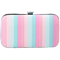 Collection by London Drugs Pro Manicure Set - Light Pink Stripes - 7 piece