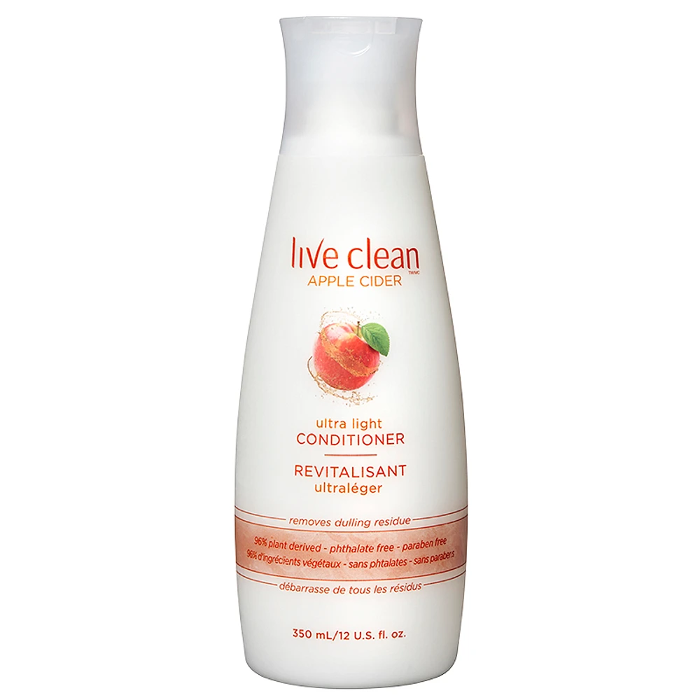 Live Clean Apple Cider Ultra Light Conditioner - 350ml