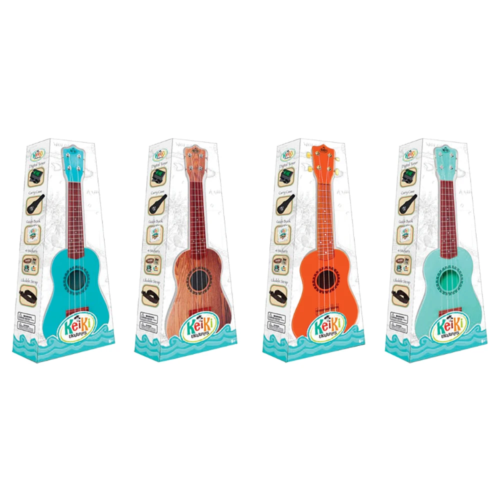 KeiKi Ukulele Deluxe - Assorted