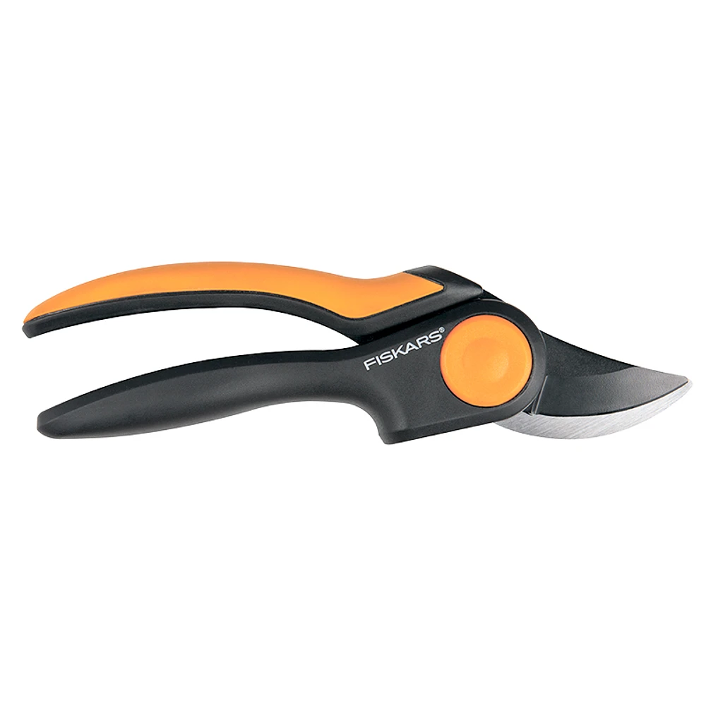 Fiskars Softgrip Bypass Pruner for Smaller Hands - Orange/Black - 9847