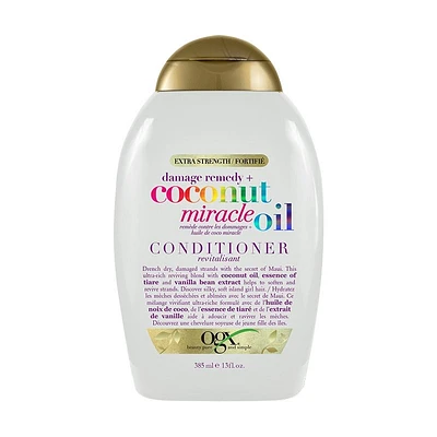 OGX Extra Strength Damage Remedy + Coconut Miracle Oil Conditioner - 385ml