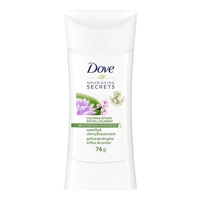 Dove Nourishing Secrets Calming Ritual Deodorant Stick - Waterlily and Cherry Blossom - 74g