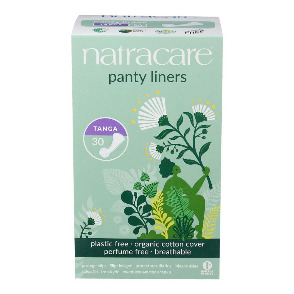 Natracare Natural Panty Liners - Tanga - 30's