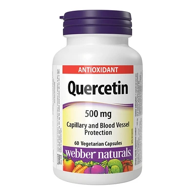 Webber Naturals Quercetin Vegetarian Capsules - 500mg - 60's