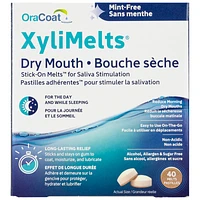 OraCoat XyliMelts Mint-Free Pastilles - 40s