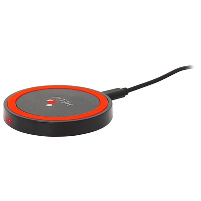 Helix Wireless Qi Charger - Black/Orange - ETHQI