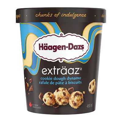 Haagen-Dazs extraaz Ice Cream - Cookie Dough Dynamo - 450ml