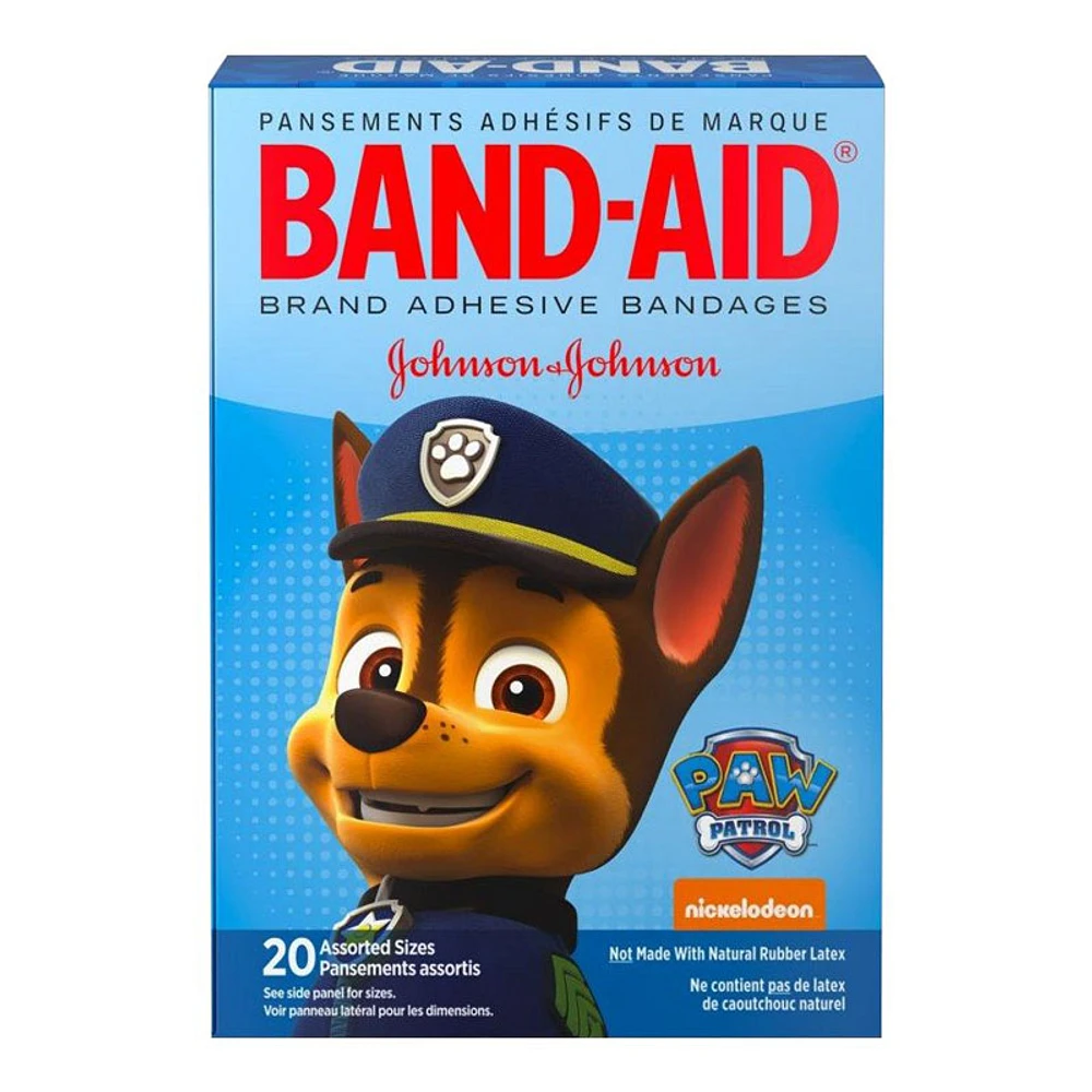 BAND-AID Paw Patrol Bandages - 20's