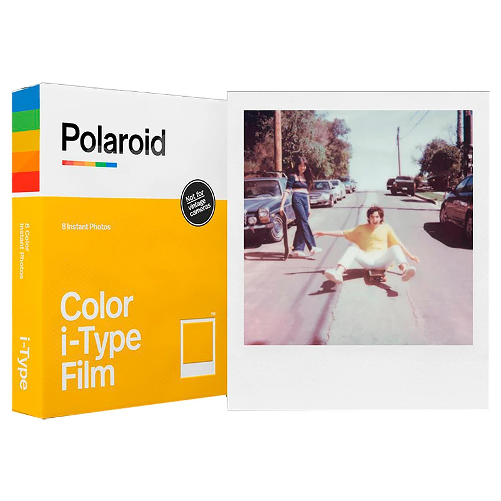 Polaroid Colour i-Type Instant Film - 8 Exposures - PRD006000