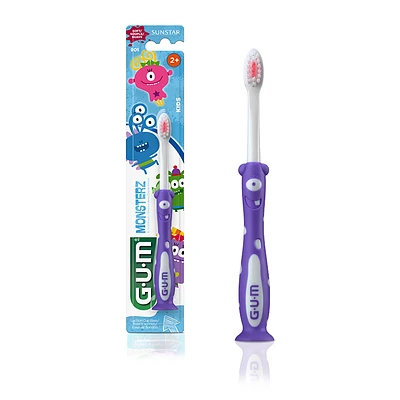 G.U.M Kids Monsterz Manual Toothbrush - Assorted - Soft - 1's