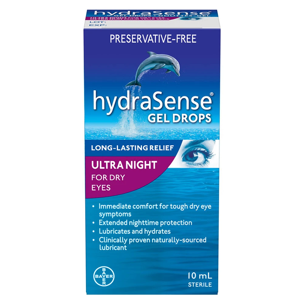 hydraSense ultra Night Gel Drops - 10ml