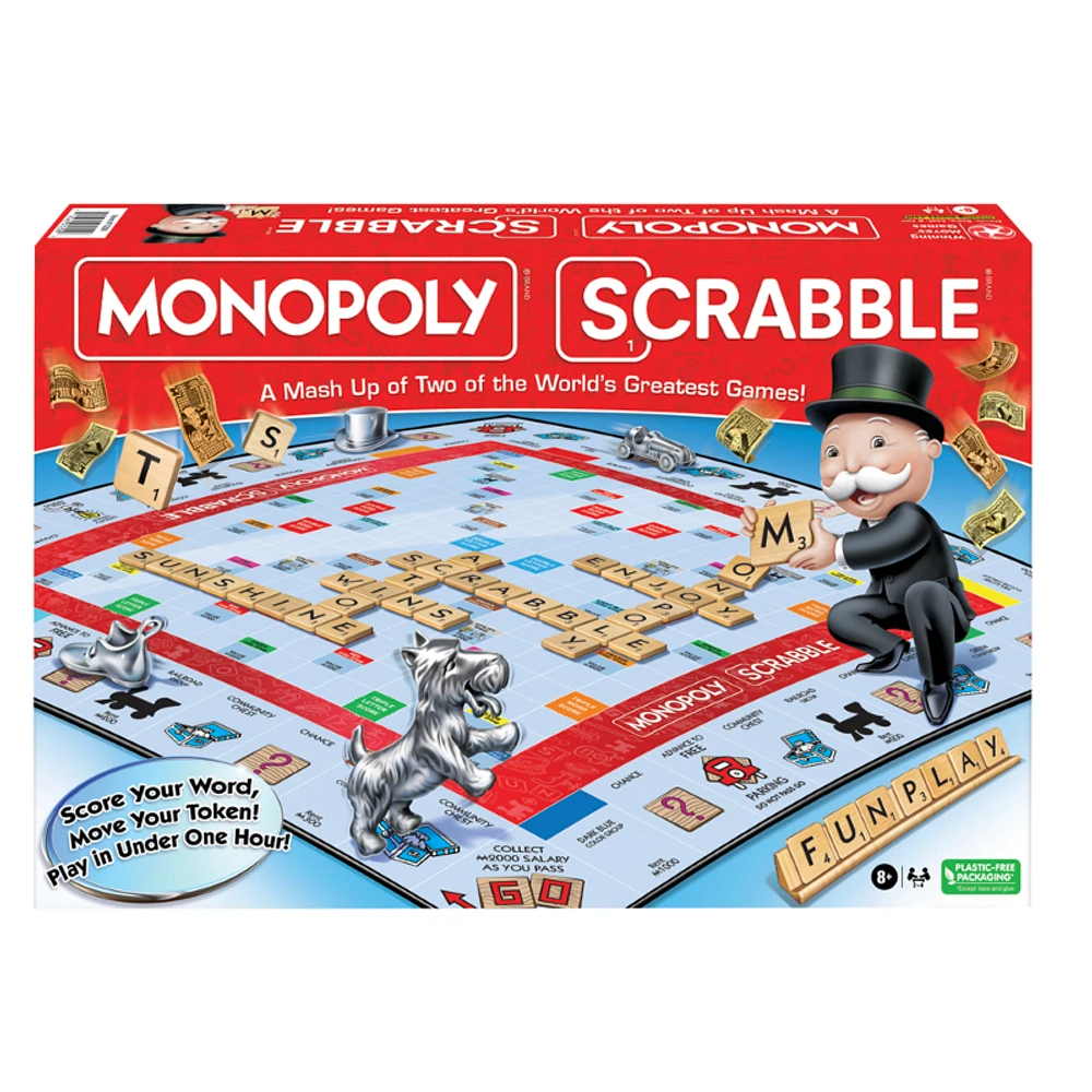 Monopoly Scrabble Game