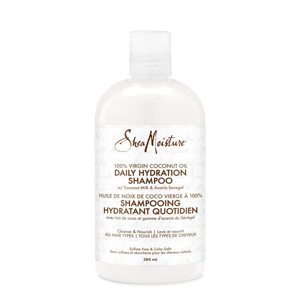 SheaMoisture 100% Virgin Coconut Oil Shampoo - 384ml