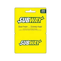 Subway Gift Card - $20