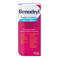 Benadryl Allergy Elixir Liquid - 100ml