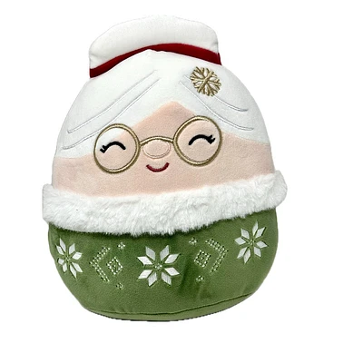 Squishmallows Holiday Plush Toy - Nicolette Mrs Claus - 8 Inch - 8 x 7 x 5 Inches