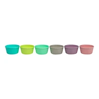 Melii Silicone Food Cups - Rainbow