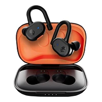 Skullcandy Push Active True Wireless Earbuds - Black/Orange - S2BPW-P740