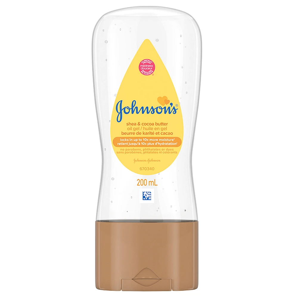 Johnson & Johnson Shea And Cocoa Butter Gel - 200ml