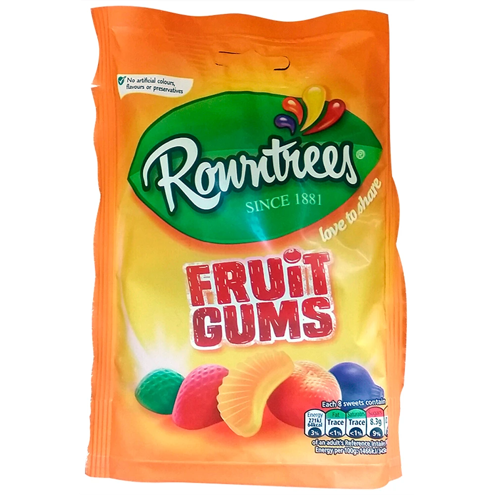 Rowntrees Fruit Gums - 150g