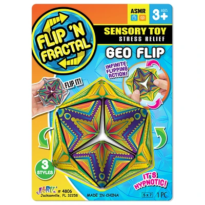 Flip 'N Fractal Geo Flip Sensory Toy