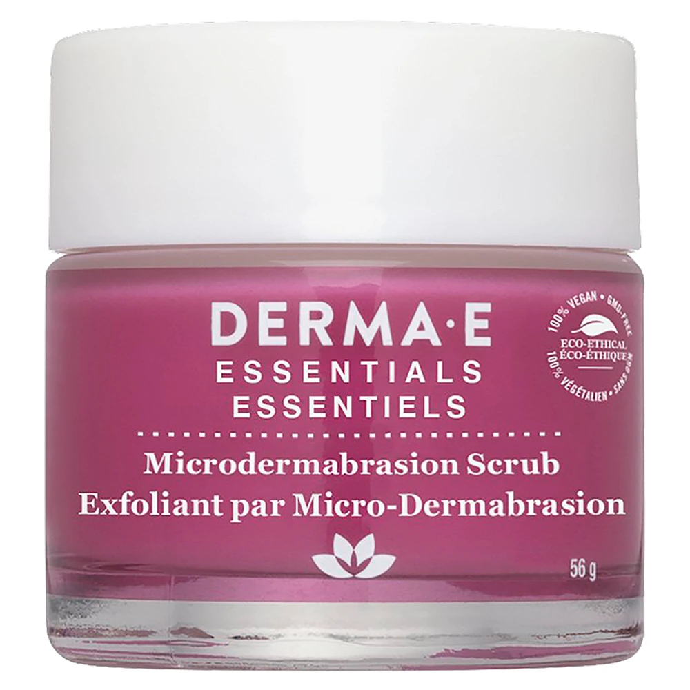 Derma E Essentials Citrus Oil Blend & Dead Sea Salt Microdermabrasion Scrub - 56g