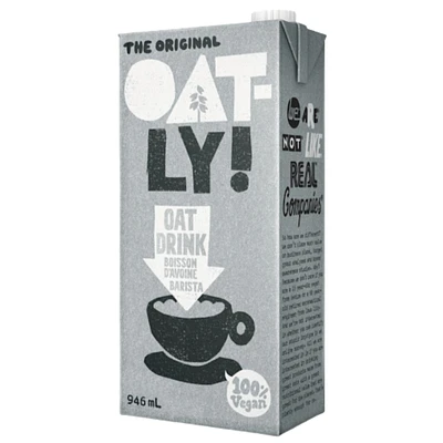 Oatly Barista Oat Milk - 946ml
