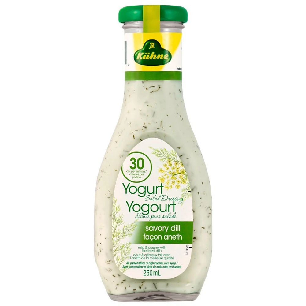 Kuehne Yogurt Salad Dressing - Savory Dill - 250ml