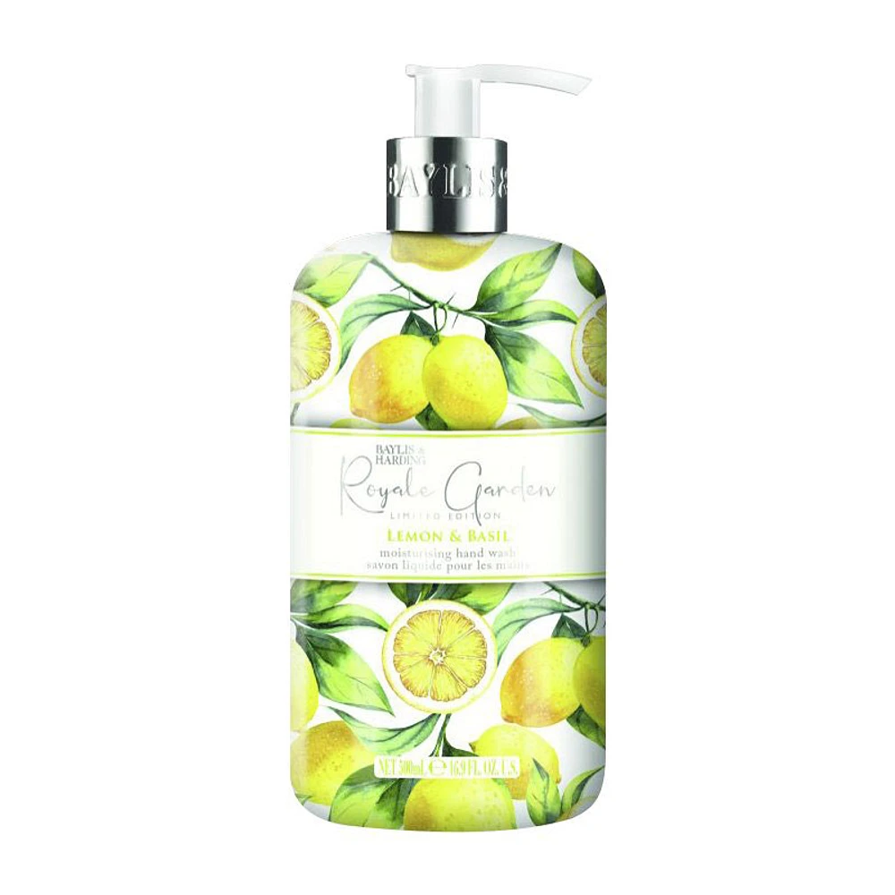 Baylis & Harding Royale Garden Limited Edition Hand Wash - Lemon & Basil - 500ml