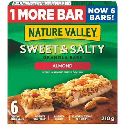 Nature Valley Sweey & Salty Granola Bars - Almond - 210g