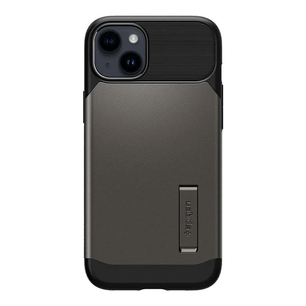 Spigen Slim Armor Case for iPhone 14 - Gunmetal