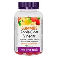 Webber Naturals Gummies Apple Cider Vinegar - Apple Flavour - 90s