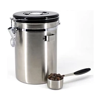 Cafe Culture Coffee Canister - Stainless Steel - 1.9L