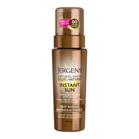 Jergens Natural Glow Instant Sun Sunless Tanning Mousse - Deep Bronze - 180ml