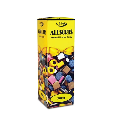 Leaf Allsorts Assorted Licorice Candy - 700g