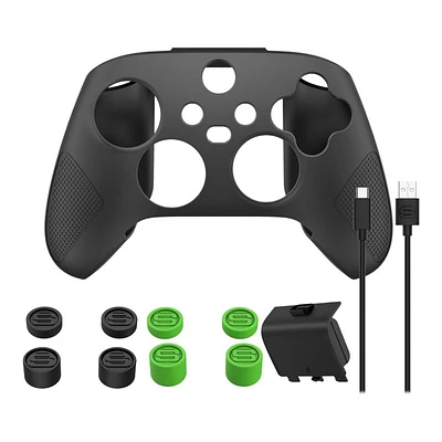 Surge Controller Accessory Kit for Xbox Series X|S - Black/Green - 12 piece