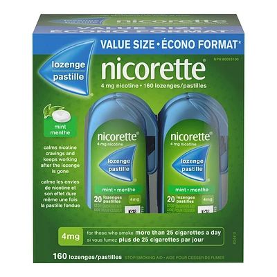 Nicorette Stop Smoking Aid Lozenge - Mint - 4mg