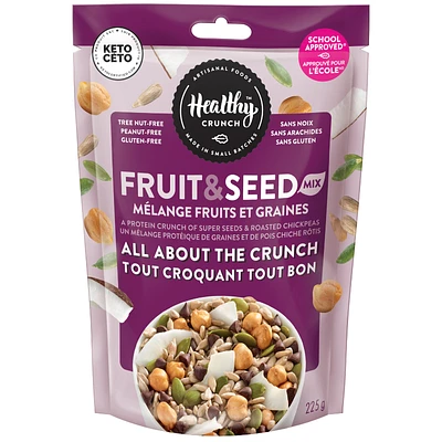 Healthy Crunch Fruit & Seed Mix - All About The Crunch - 225g